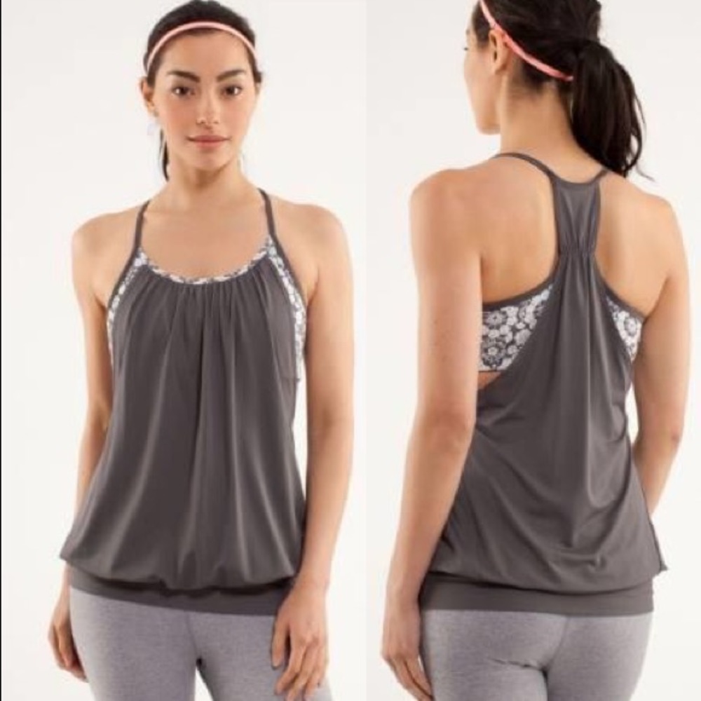 Lululemon, no Limits tank top , size 8